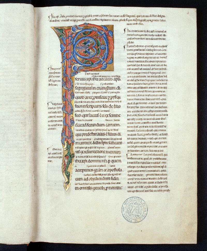 Troyes, Bibl. mun., ms. 0512, f. 004 - vue 1