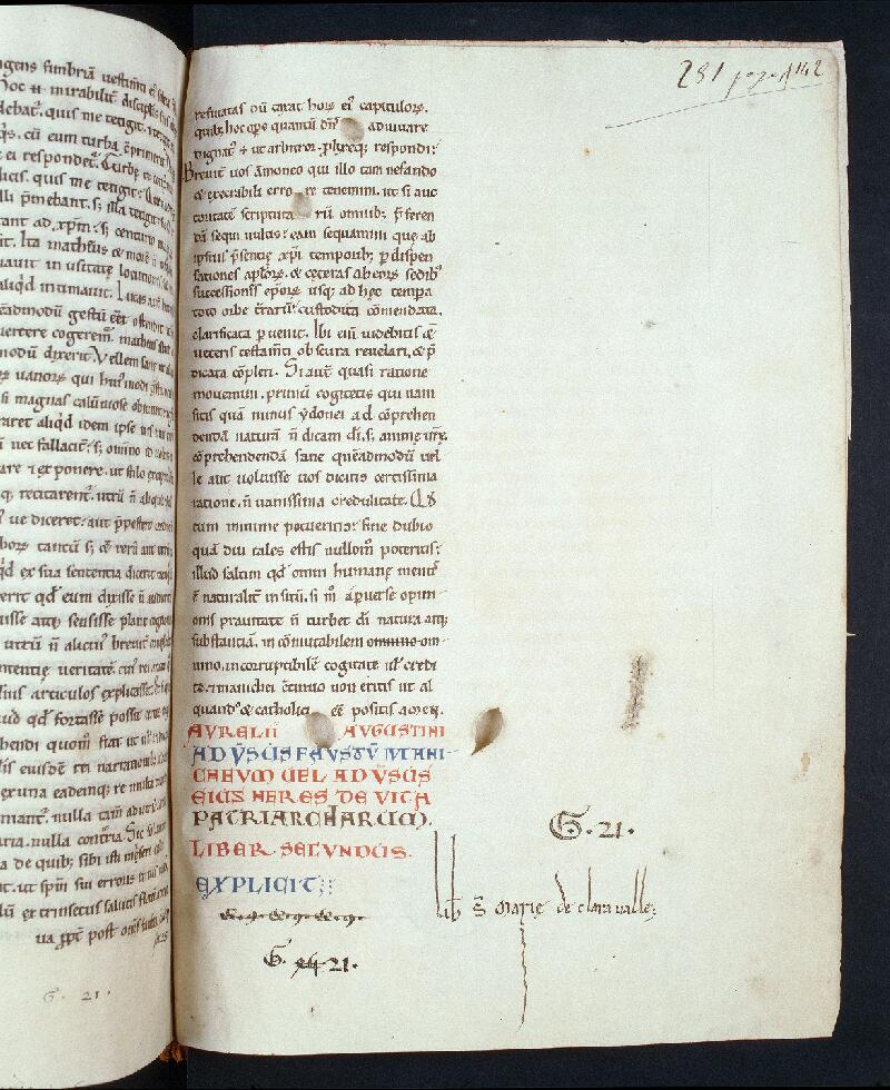 Troyes, Bibl. mun., ms. 0527, f. 142 - vue 1