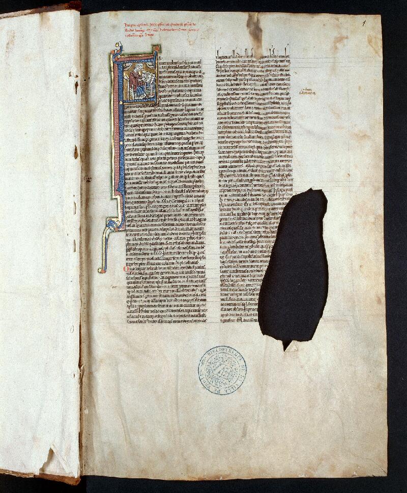 Troyes, Bibl. mun., ms. 0577, f. 001 - vue 1