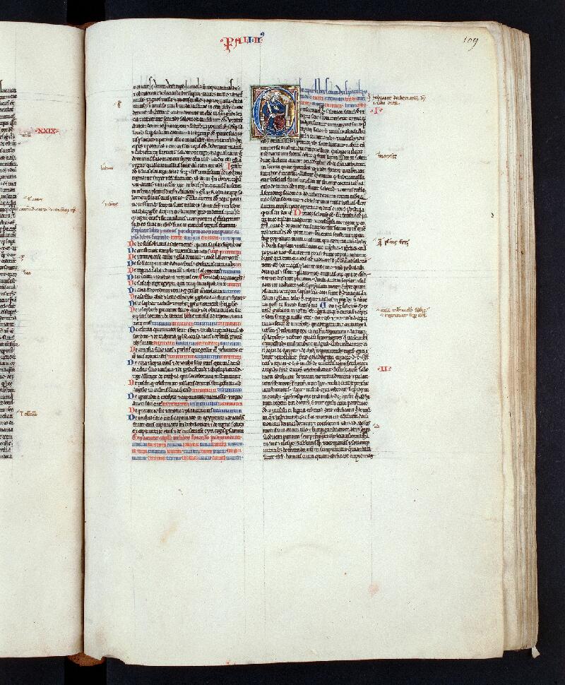 Troyes, Bibl. mun., ms. 0577, f. 109 - vue 1