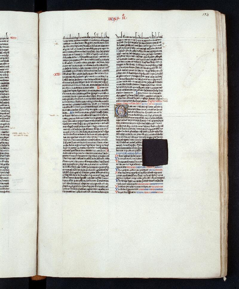 Troyes, Bibl. mun., ms. 0577, f. 124 - vue 1