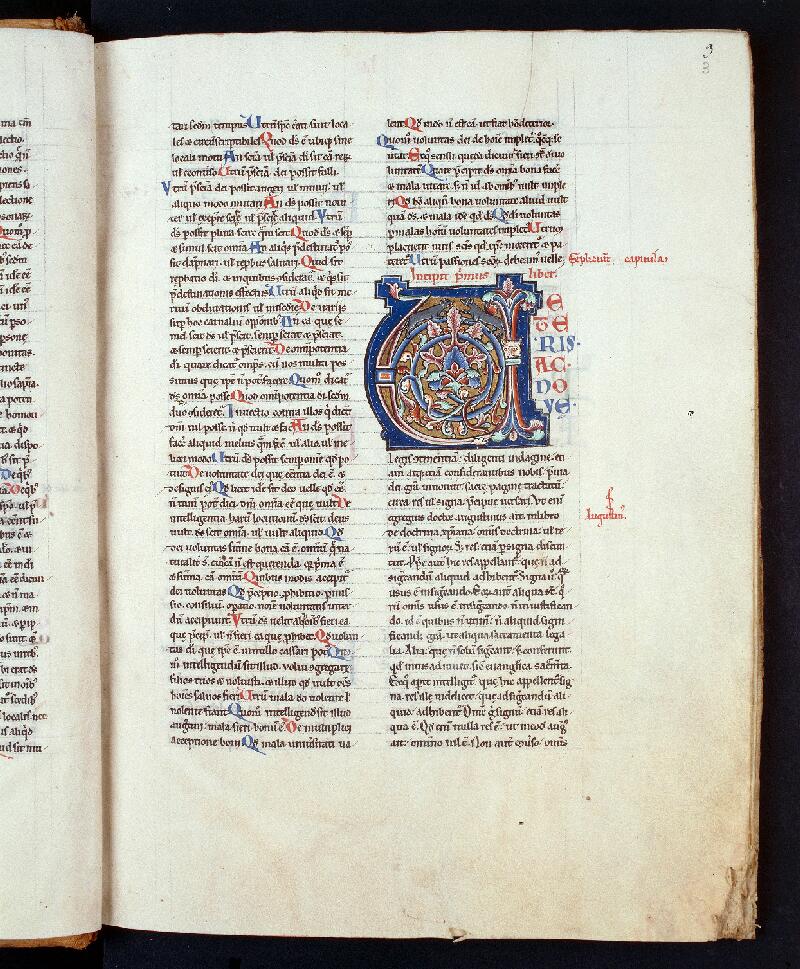 Troyes, Bibl. mun., ms. 0588, f. 003 - vue 1