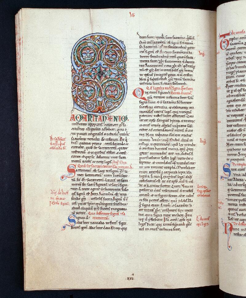 Troyes, Bibl. mun., ms. 0588, f. 168v - vue 1