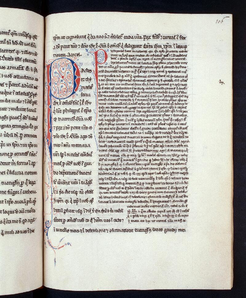 Troyes, Bibl. mun., ms. 0626, f. 106 - vue 1