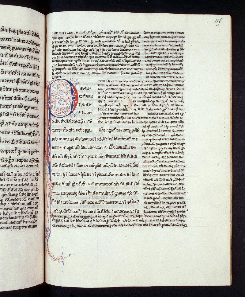 Troyes, Bibl. mun., ms. 0626, f. 115 - vue 1