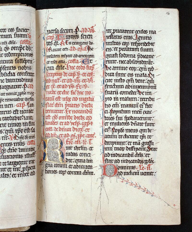 Troyes, Bibl. mun., ms. 0850, f. 014 - vue 1