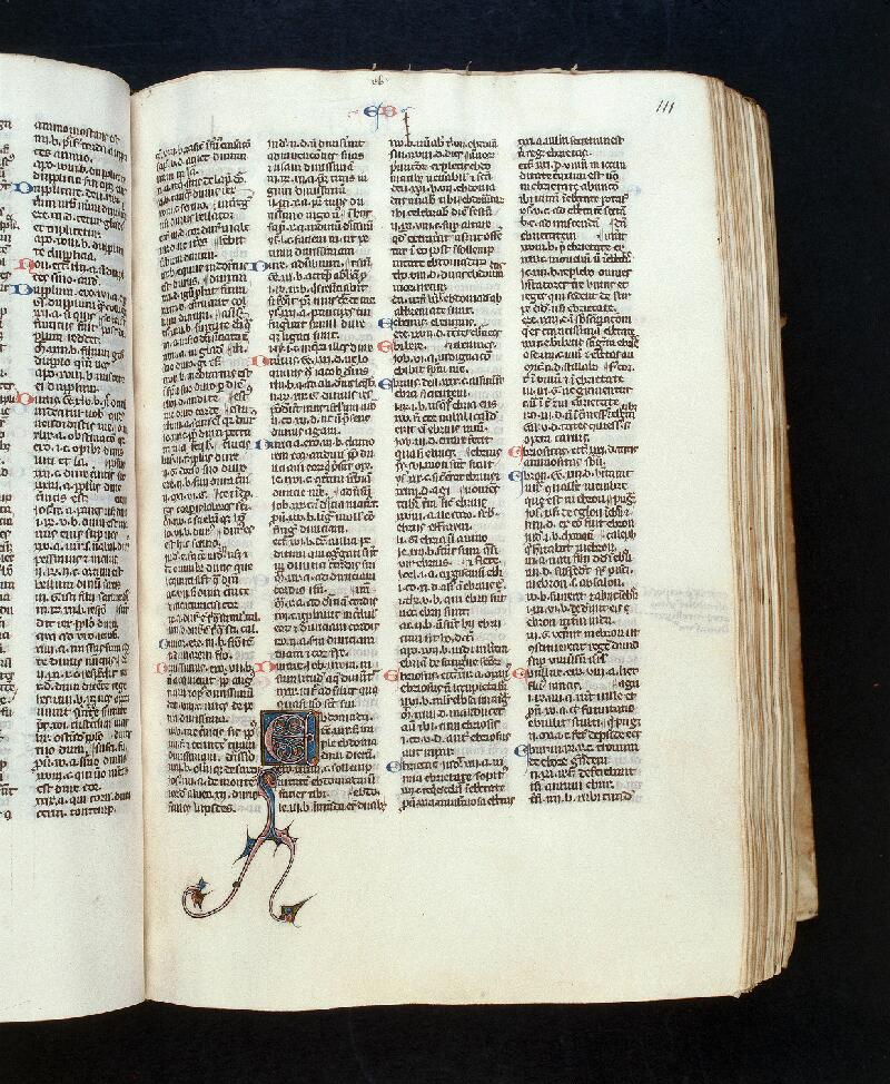 Troyes, Bibl. mun., ms. 0931, f. 111 - vue 1