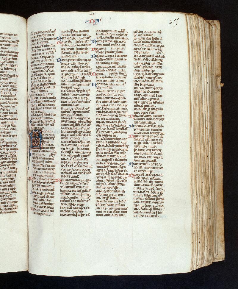 Troyes, Bibl. mun., ms. 0931, f. 265 - vue 1
