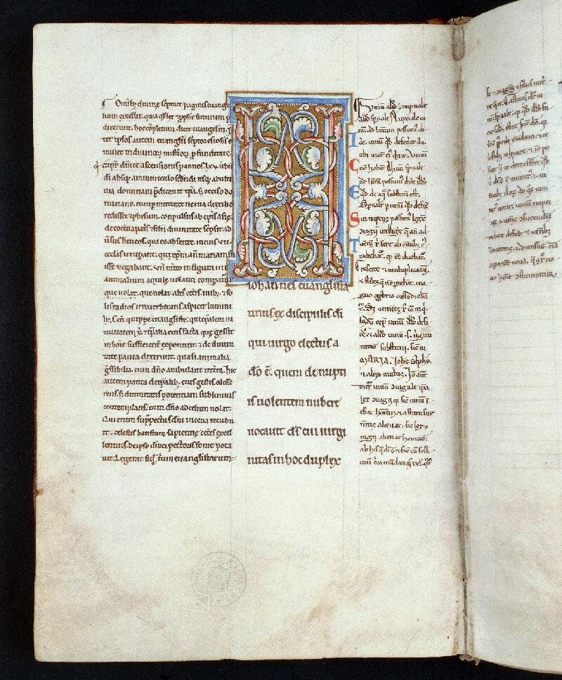 Troyes, Bibl. mun., ms. 1023 bis, f. 001v - vue 1