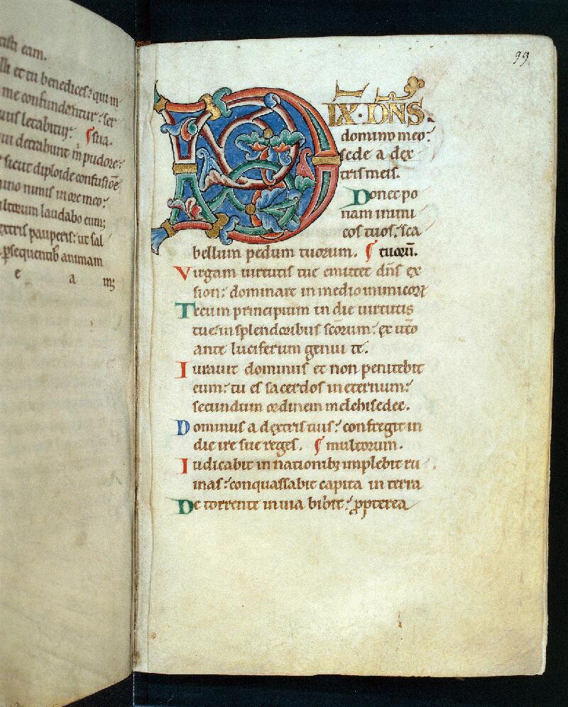 Troyes, Bibl. mun., ms. 1031, f. 099 - vue 1