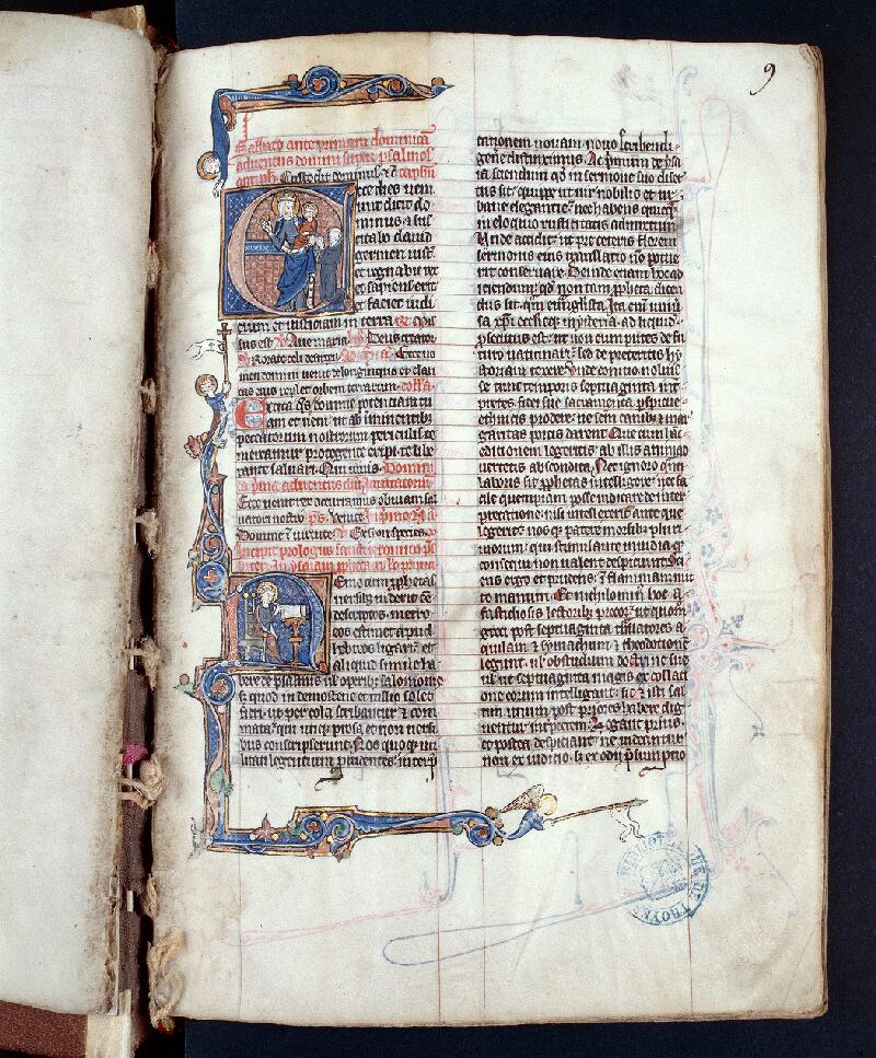 Troyes, Bibl. mun., ms. 1160, f. 009 - vue 1