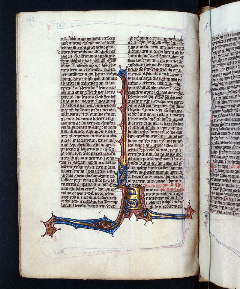 Troyes, Bibl. mun., ms. 1160, f. 207v - vue 1