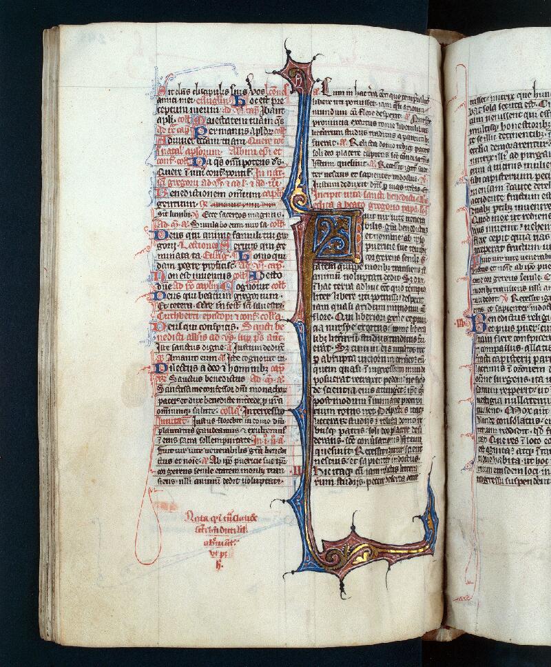 Troyes, Bibl. mun., ms. 1160, f. 288v - vue 1