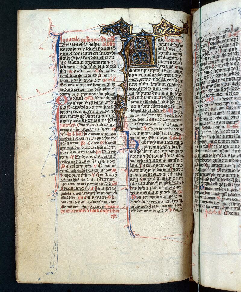 Troyes, Bibl. mun., ms. 1160, f. 399v - vue 1