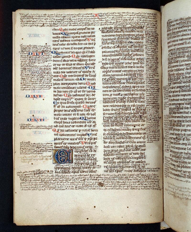 Troyes, Bibl. mun., ms. 1182, f. 003v - vue 1