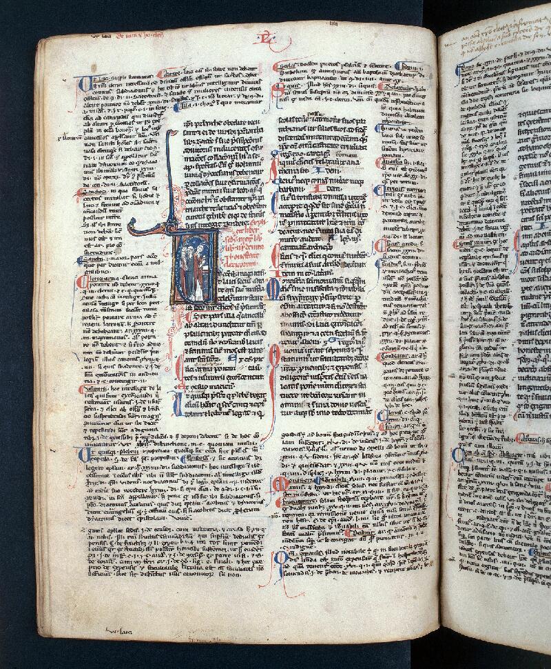 Troyes, Bibl. mun., ms. 1244, f. 157v - vue 1