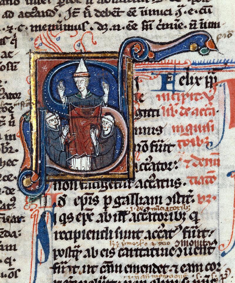 Troyes, Bibl. mun., ms. 1244, f. 264 - vue 2