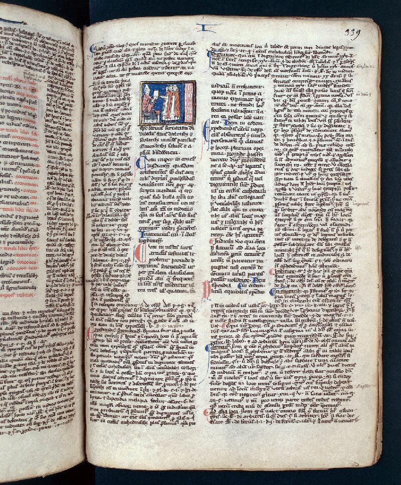 Troyes, Bibl. mun., ms. 1244, f. 339 - vue 1