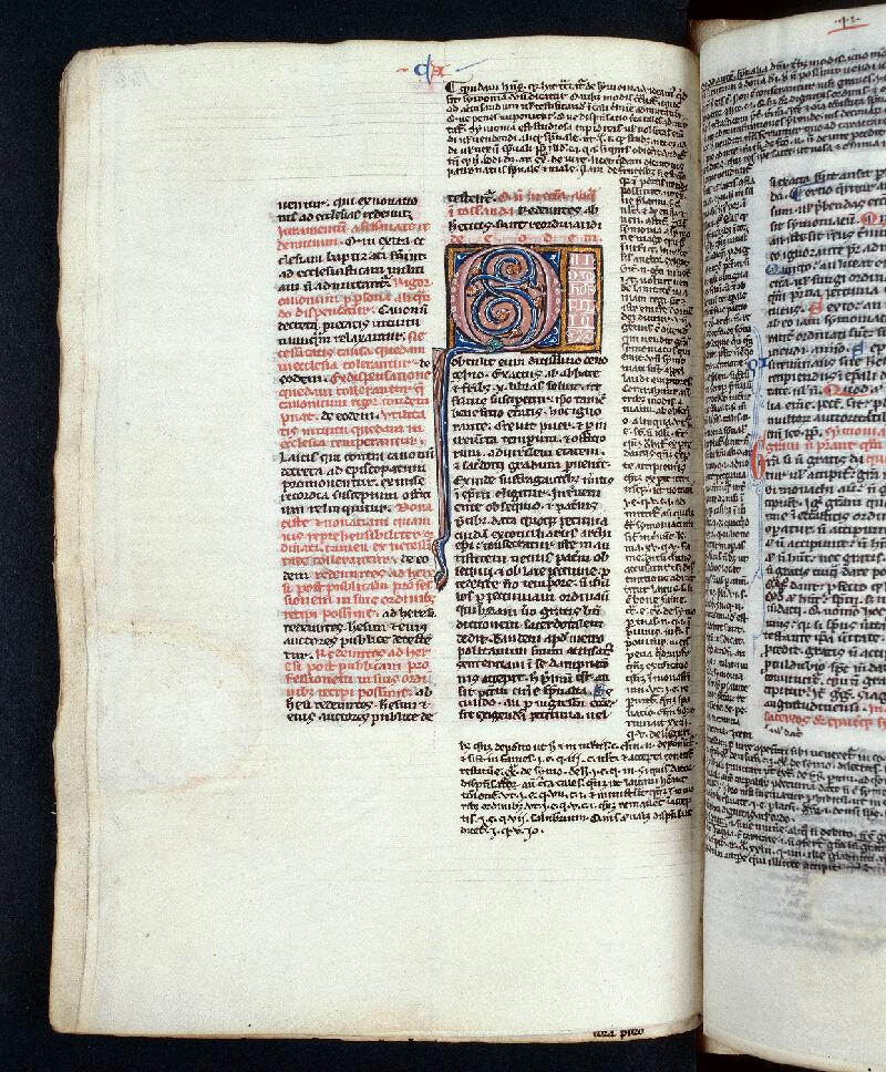 Troyes, Bibl. mun., ms. 1421, f. 142v - vue 1