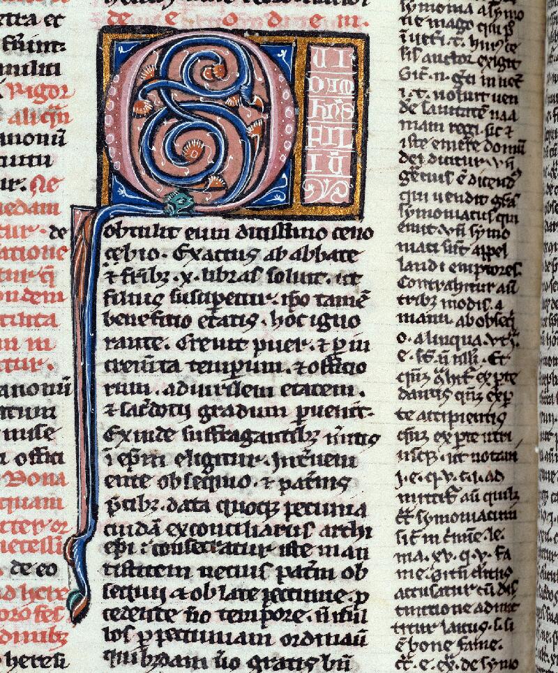 Troyes, Bibl. mun., ms. 1421, f. 142v - vue 2