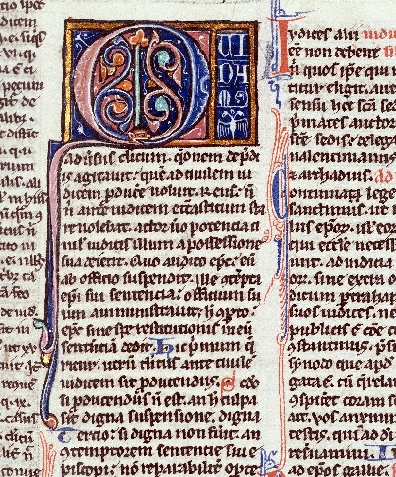 Troyes, Bibl. mun., ms. 1421, f. 261 - vue 2