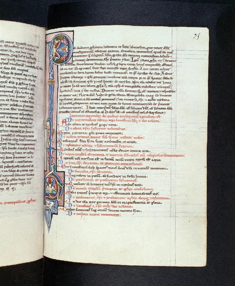 Troyes, Bibl. mun., ms. 1439, f. 075 - vue 1