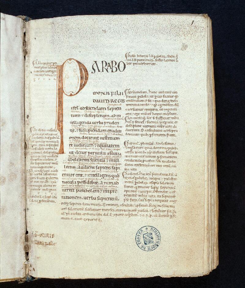 Troyes, Bibl. mun., ms. 1481, f. 001