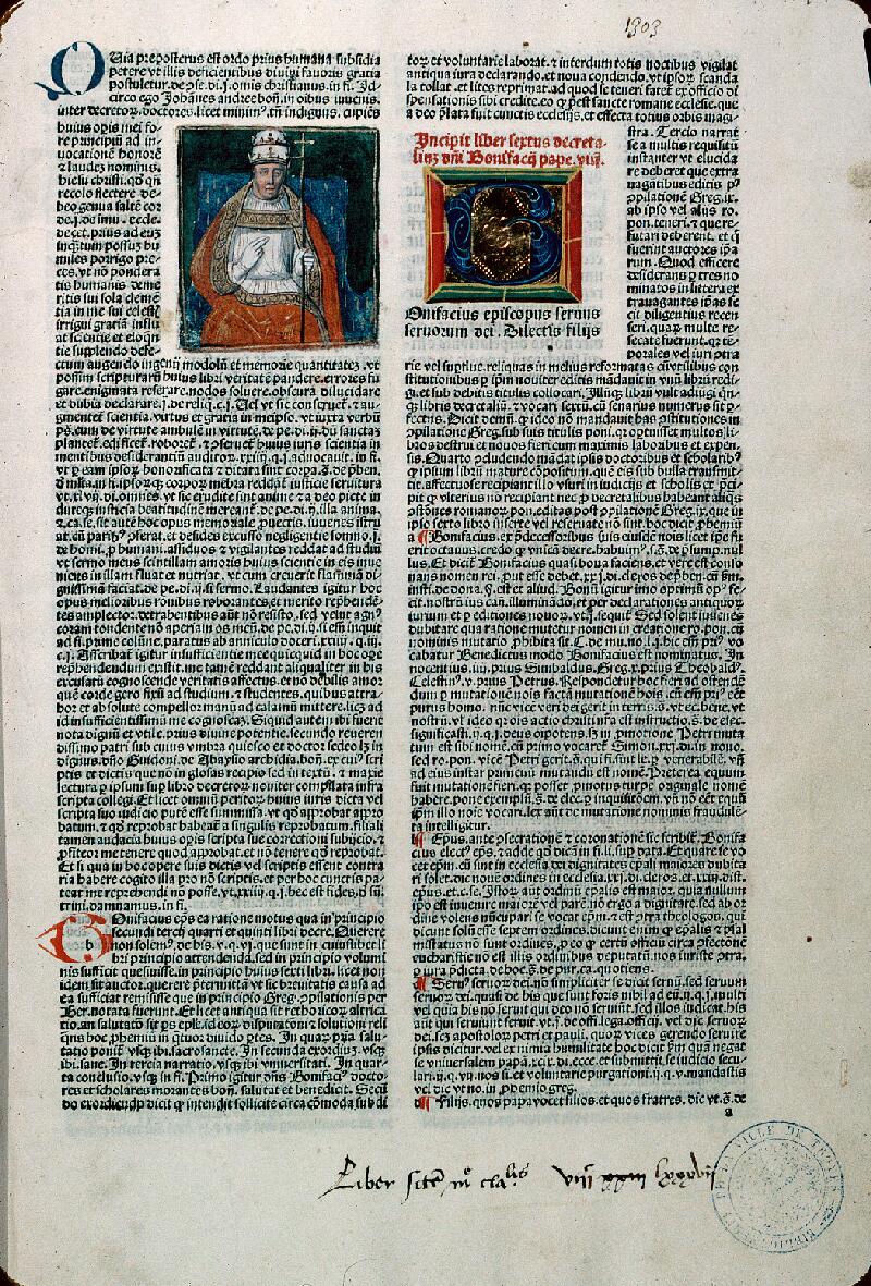 Troyes, Bibl. mun., inc. 041, t. II, f. 000a - vue 1