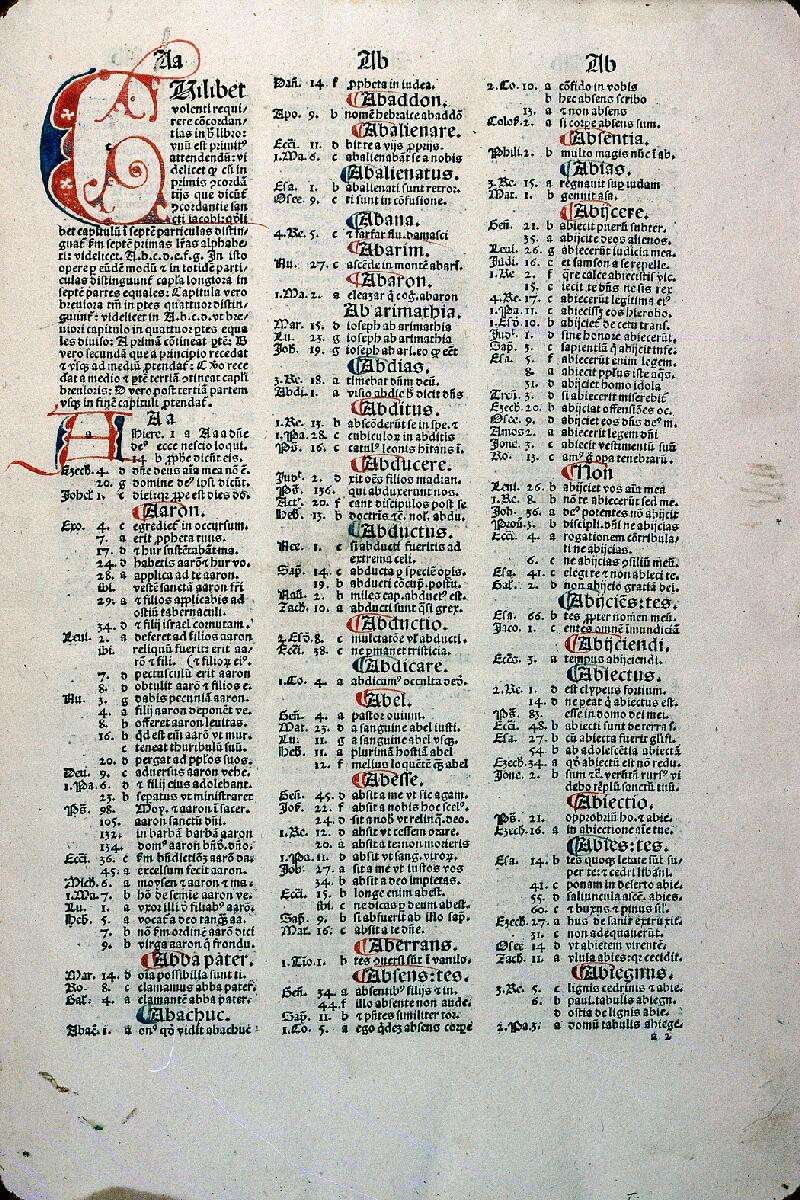 Troyes, Bibl. mun., inc. 049, f. a 2