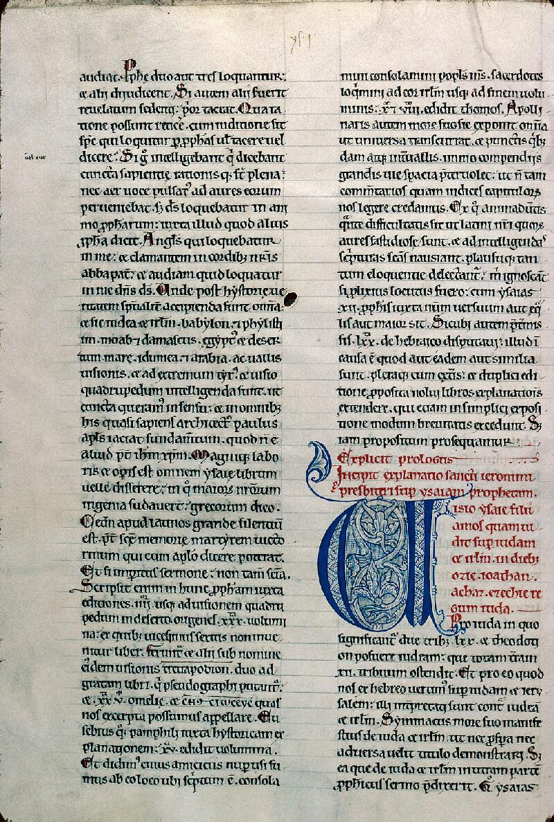 Troyes, Bibl. mun., ms. 0035, f. 001v - vue 1