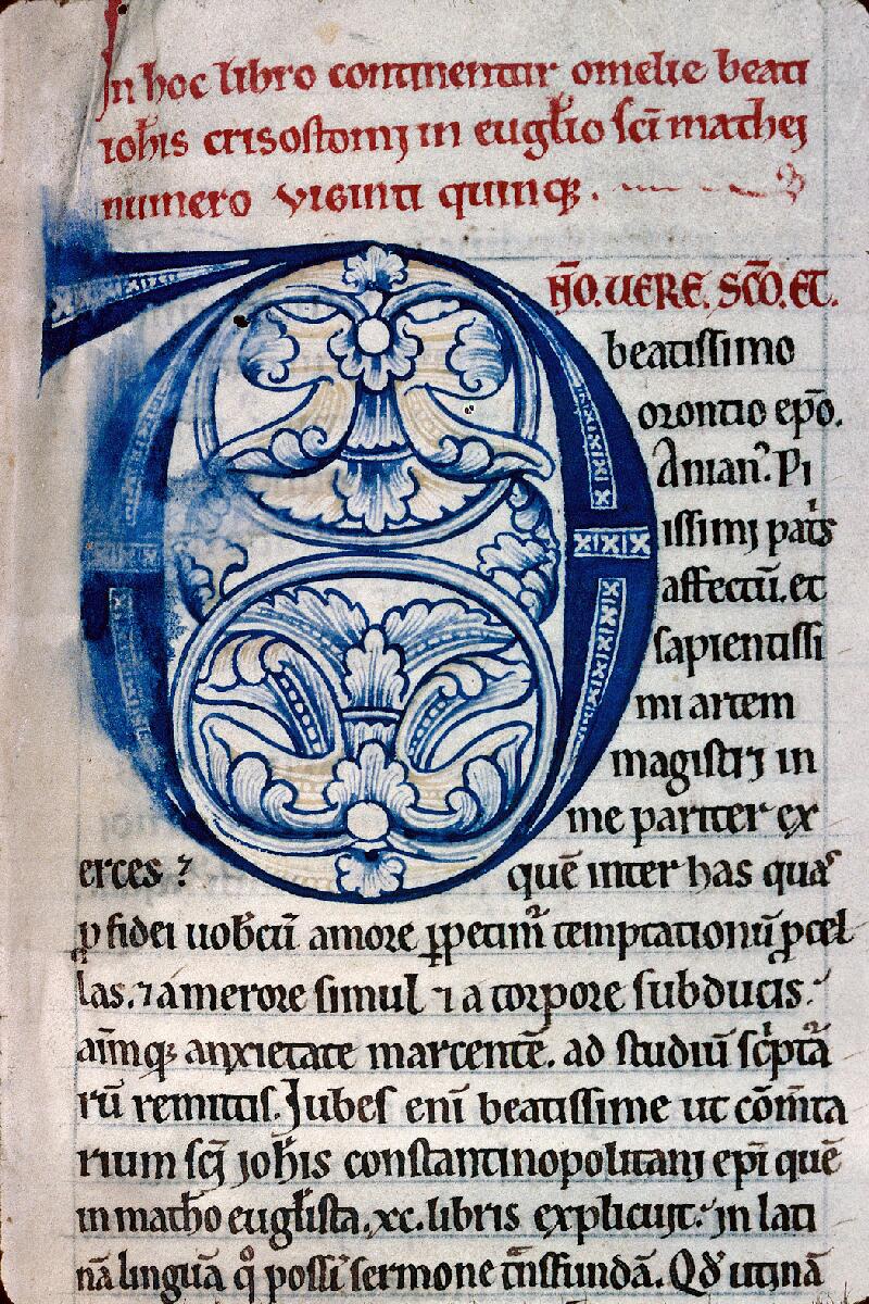 Troyes, Bibl. mun., ms. 0038, f. 001