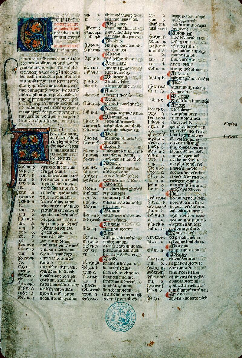 Troyes, Bibl. mun., ms. 0085, f. 001
