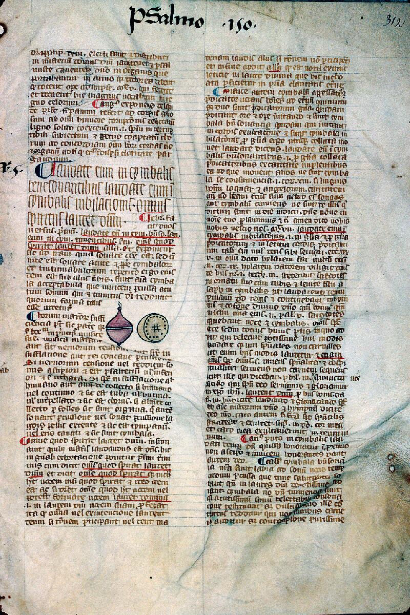 Troyes, Bibl. mun., ms. 0144, t. III, f. 312 - vue 1