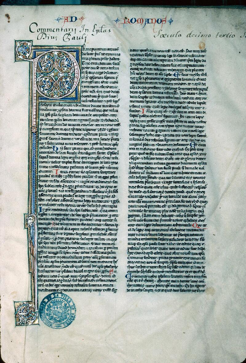 Troyes, Bibl. mun., ms. 0175, f. 001
