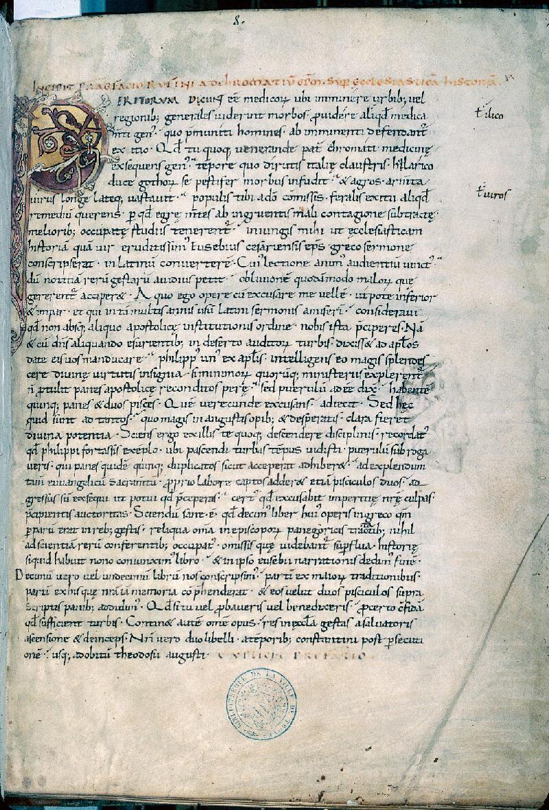 Troyes, Bibl. mun., ms. 0214, f. 001 - vue 1