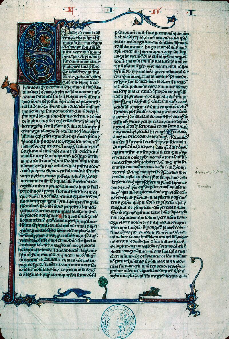 Troyes, Bibl. mun., ms. 0294, f. 001