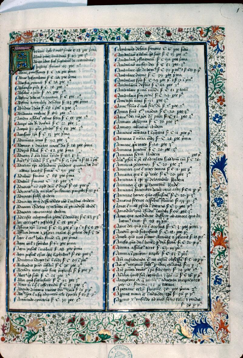 Troyes, Bibl. mun., ms. 0399, f. 001