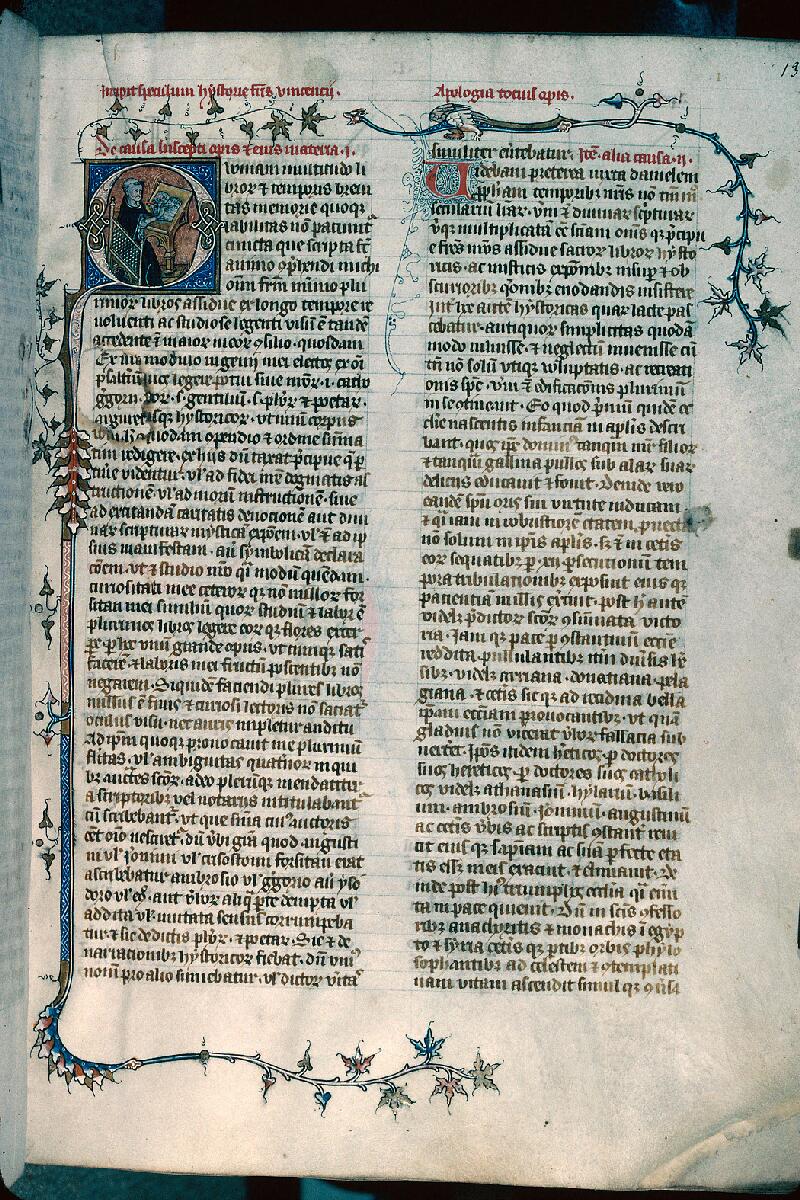 Troyes, Bibl. mun., ms. 0464, t. I, f. 013 - vue 1