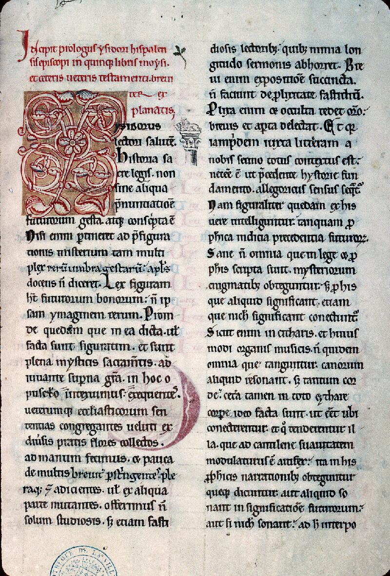 Troyes, Bibl. mun., ms. 0645, f. 001 - vue 1