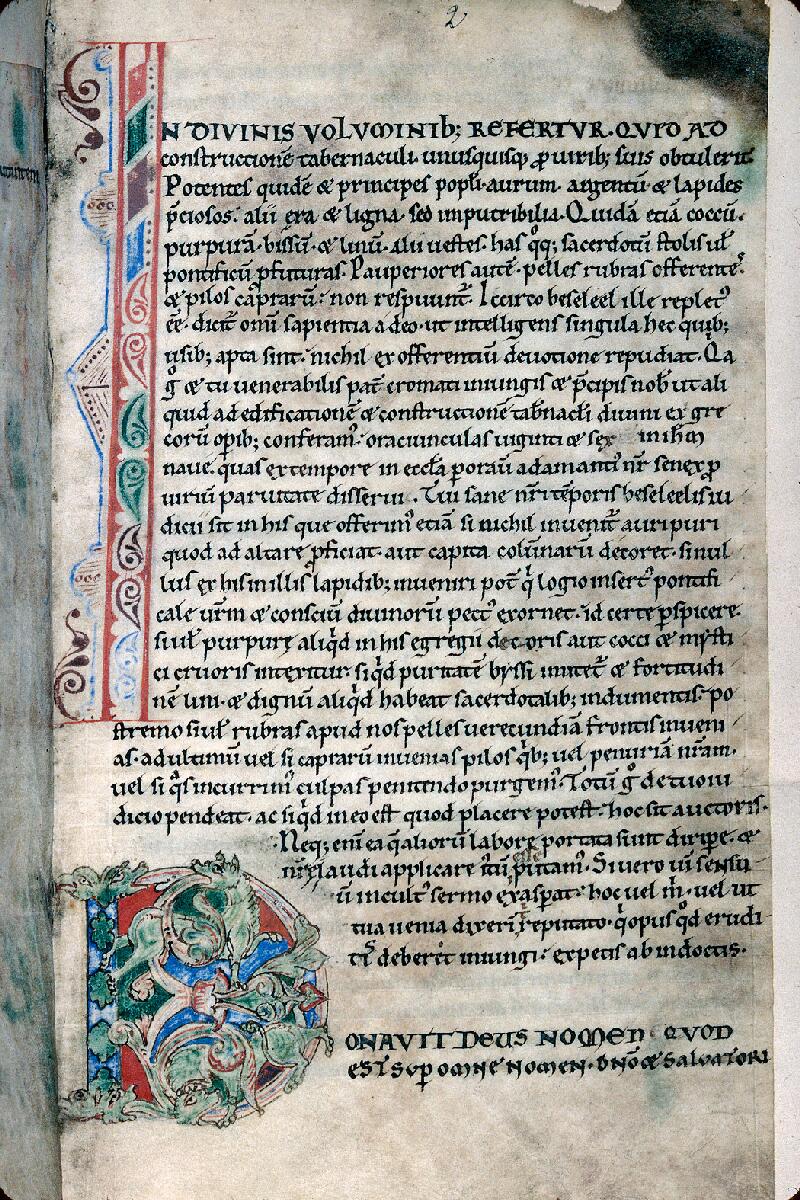 Troyes, Bibl. mun., ms. 0750, f. 002 - vue 1