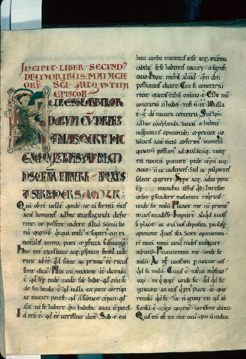 Troyes, Bibl. mun., ms. 1085, f. 136 - vue 1