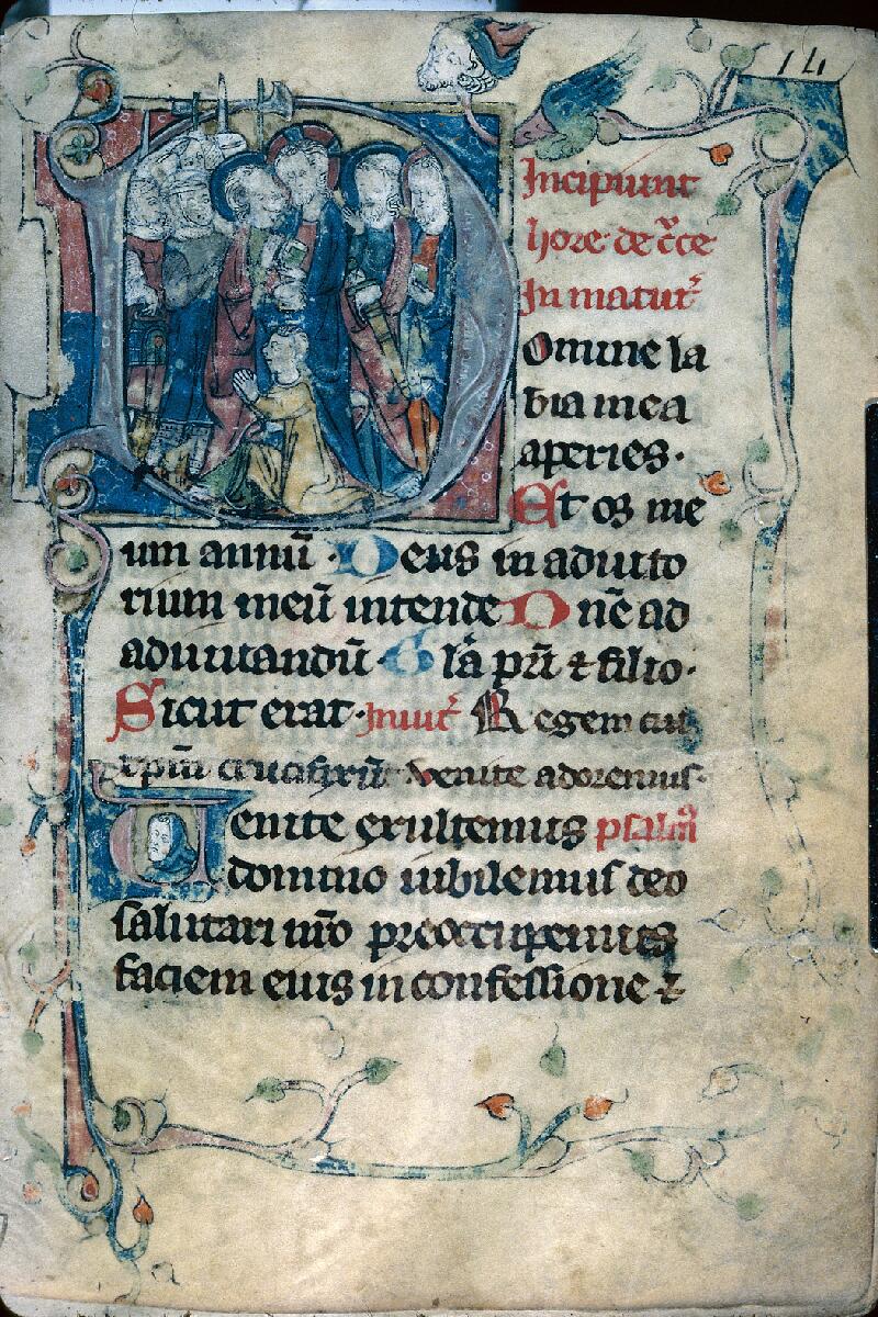 Troyes, Bibl. mun., ms. 1905, f. 014 - vue 1