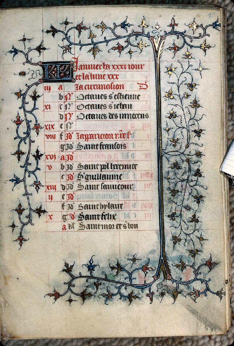 Troyes, Bibl. mun., ms. 3713, f. 001