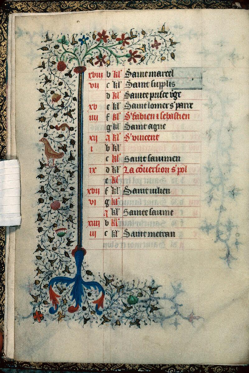 Troyes, Bibl. mun., ms. 3713, f. 001v
