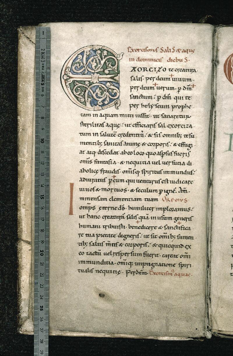 Valenciennes, Bibl. mun., ms. 0107, f. 001v - vue 1