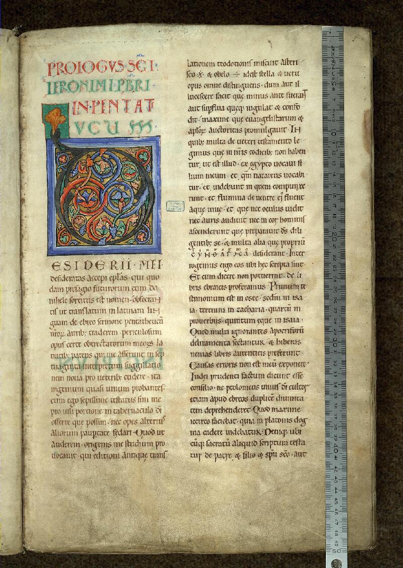 Valenciennes, Bibl. mun., ms. 0001, f. 003 - vue 1