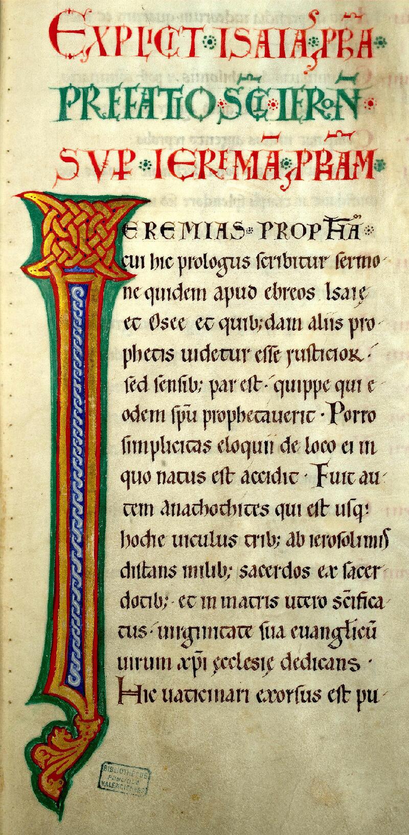 Valenciennes, Bibl. mun., ms. 0002, f. 110 - vue 2