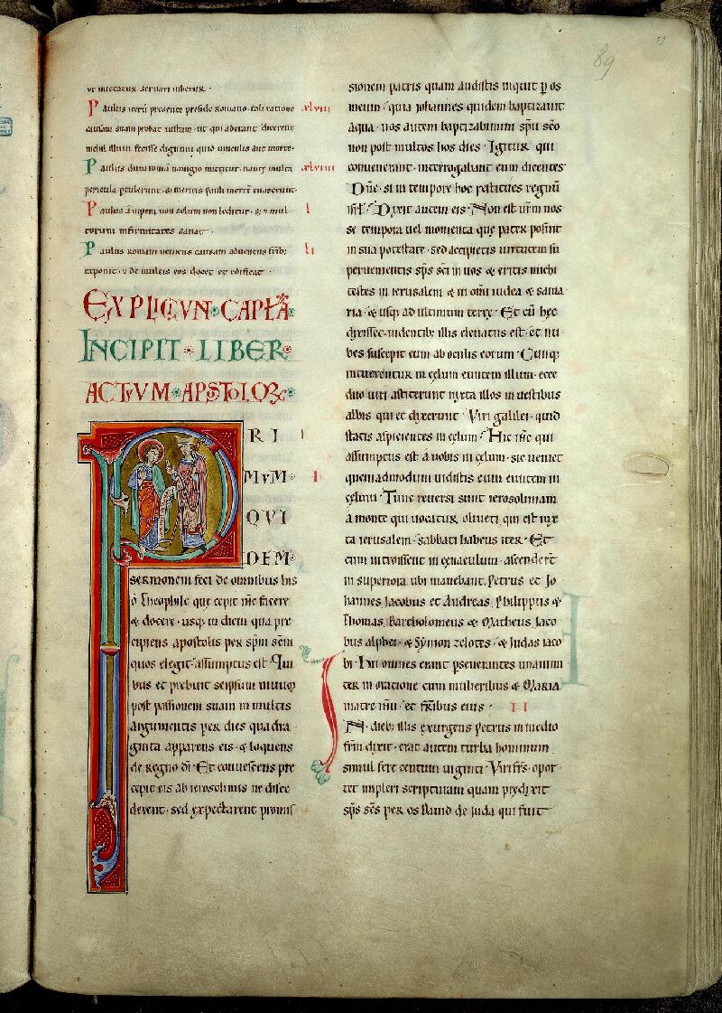 Valenciennes, Bibl. mun., ms. 0005, f. 089 - vue 1