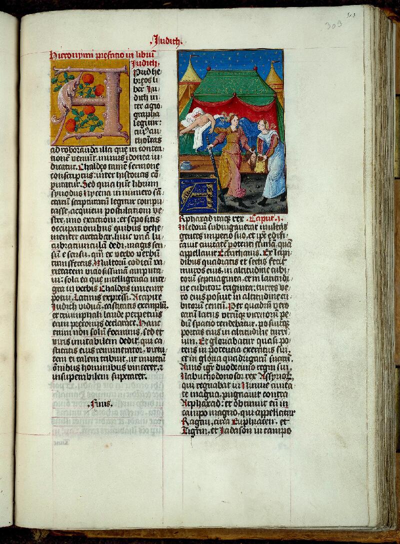 Valenciennes, Bibl. mun., ms. 0006, f. 303 - vue 1
