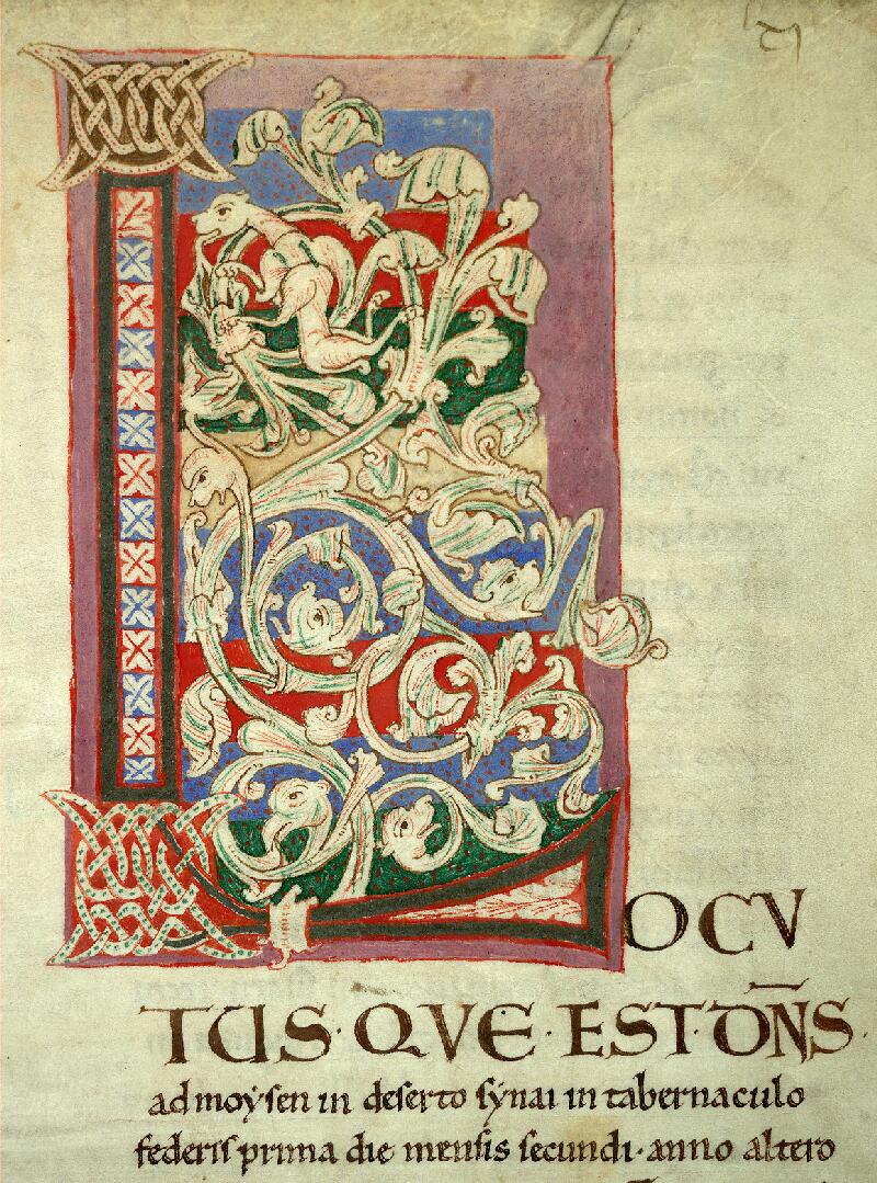 Valenciennes, Bibl. mun., ms. 0009, f. 061 - vue 1